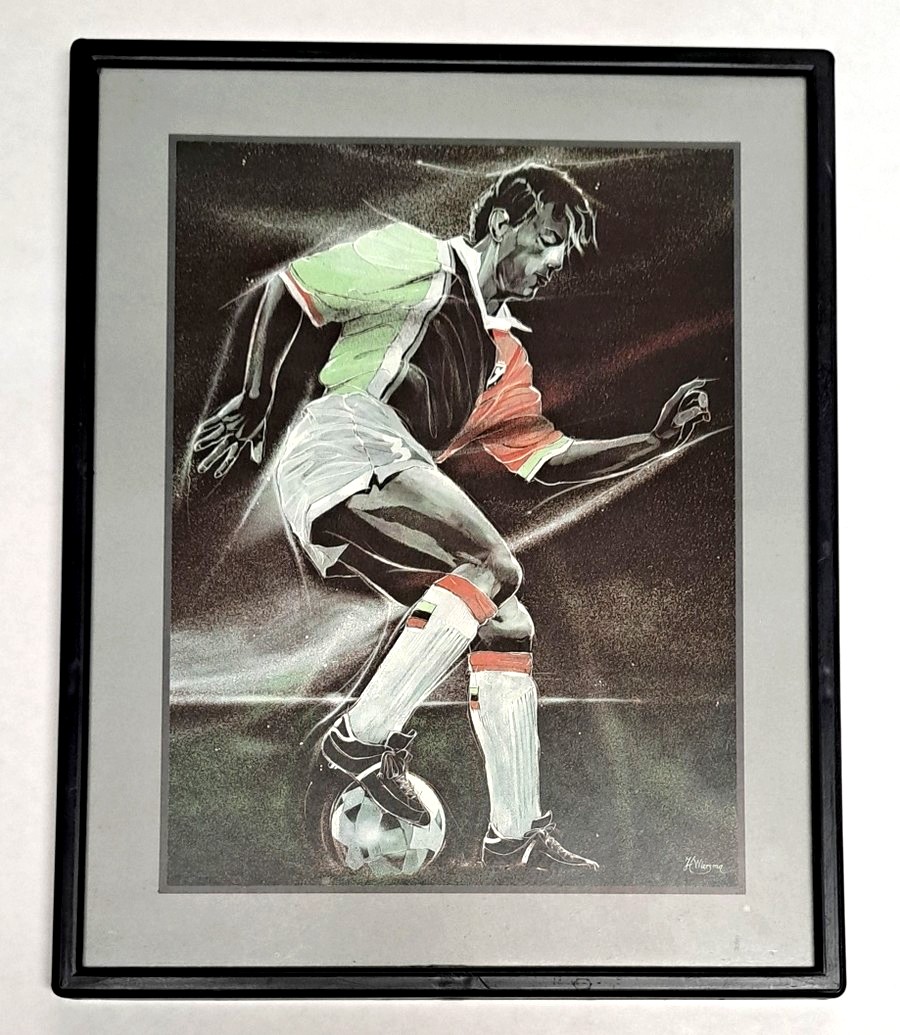 Voetbal poster POS 07 20,5 x 25,5 cm LAATSTE OP=OP!!